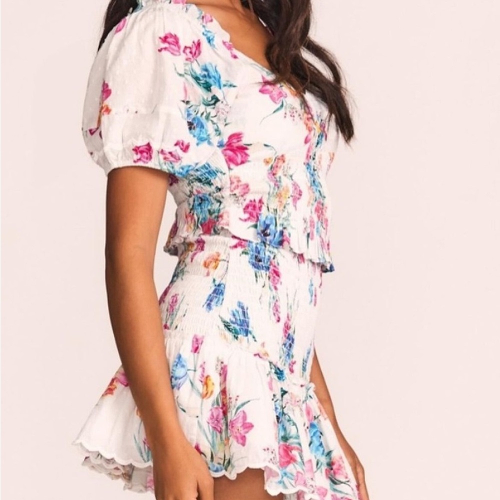 LoveShackFancy Jarrah Dress Vivid Multi